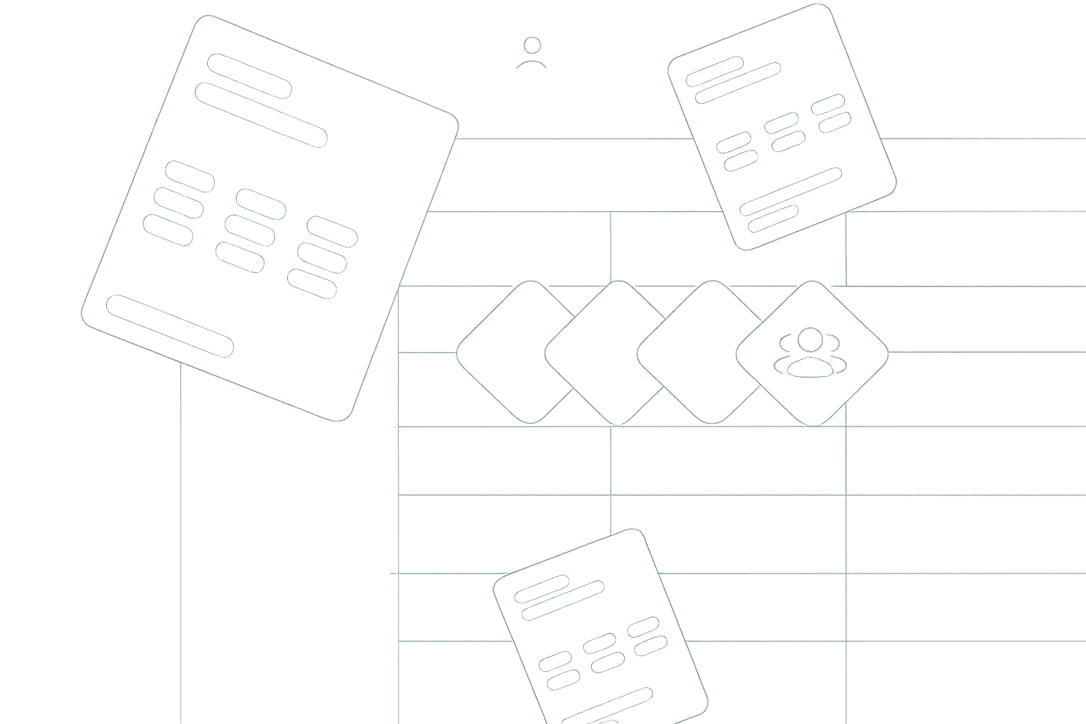 Document management illustration